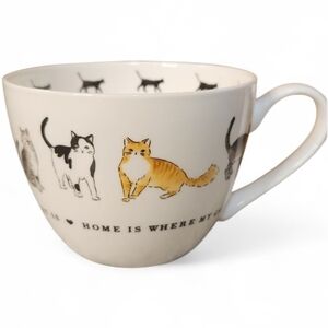 Portobello by Design Cat Lover Mug | Bone China | Yarn Inside